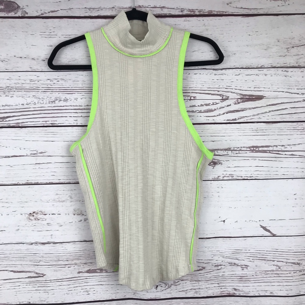 Free People Knit Block Tank Top